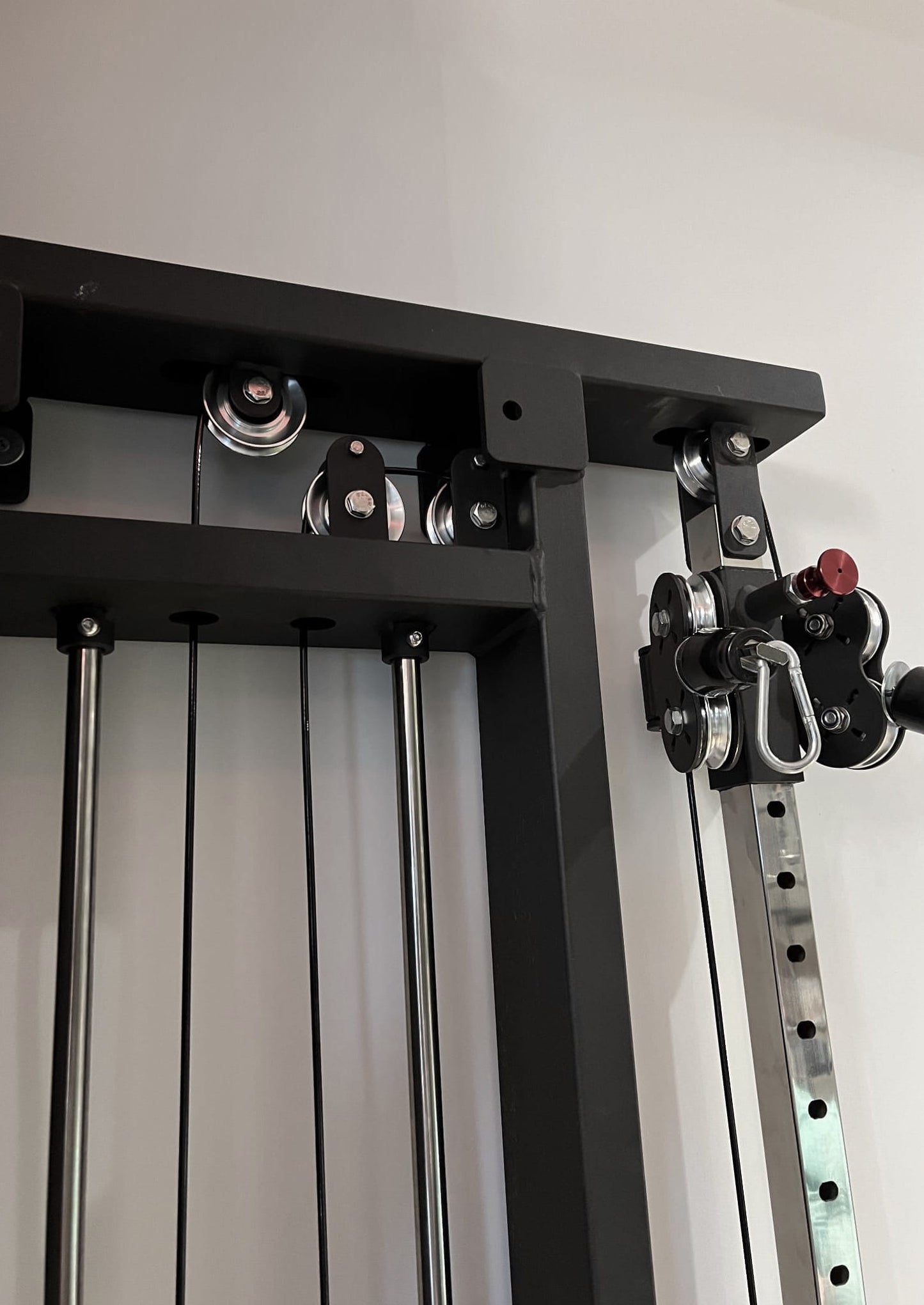Kabelzug Krypton XC-205 LATZUG, 120 kg Gewichtsblöcke, 250 kg, mattschwarz