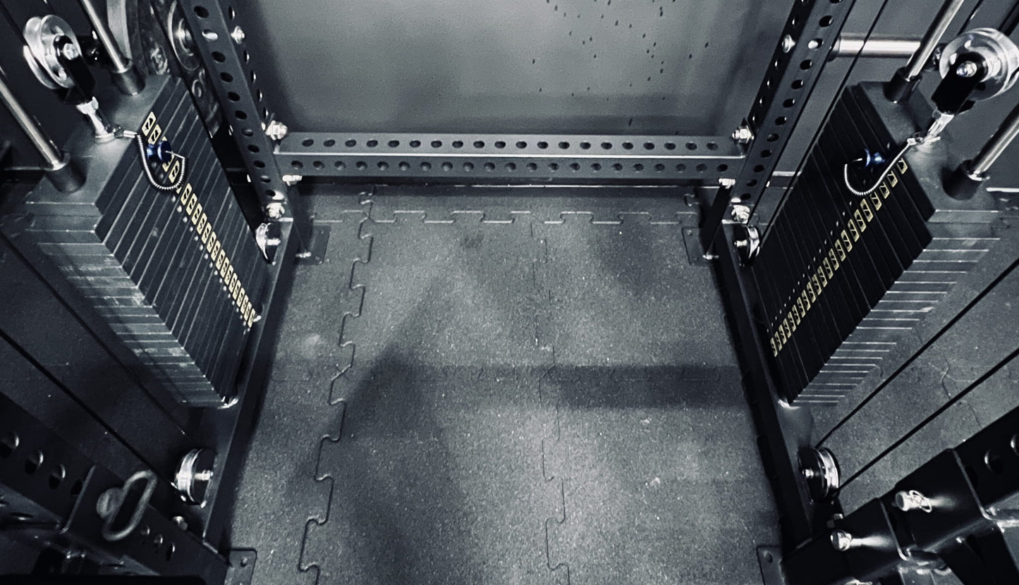 Multi Kraftstation Krypton Sport XA-205 KOMPAKTE mit Latzug 1:1, 2x110 kg Gewichtsblöcke, Dips, Gesamtgewicht 550 kg, mattschwarz