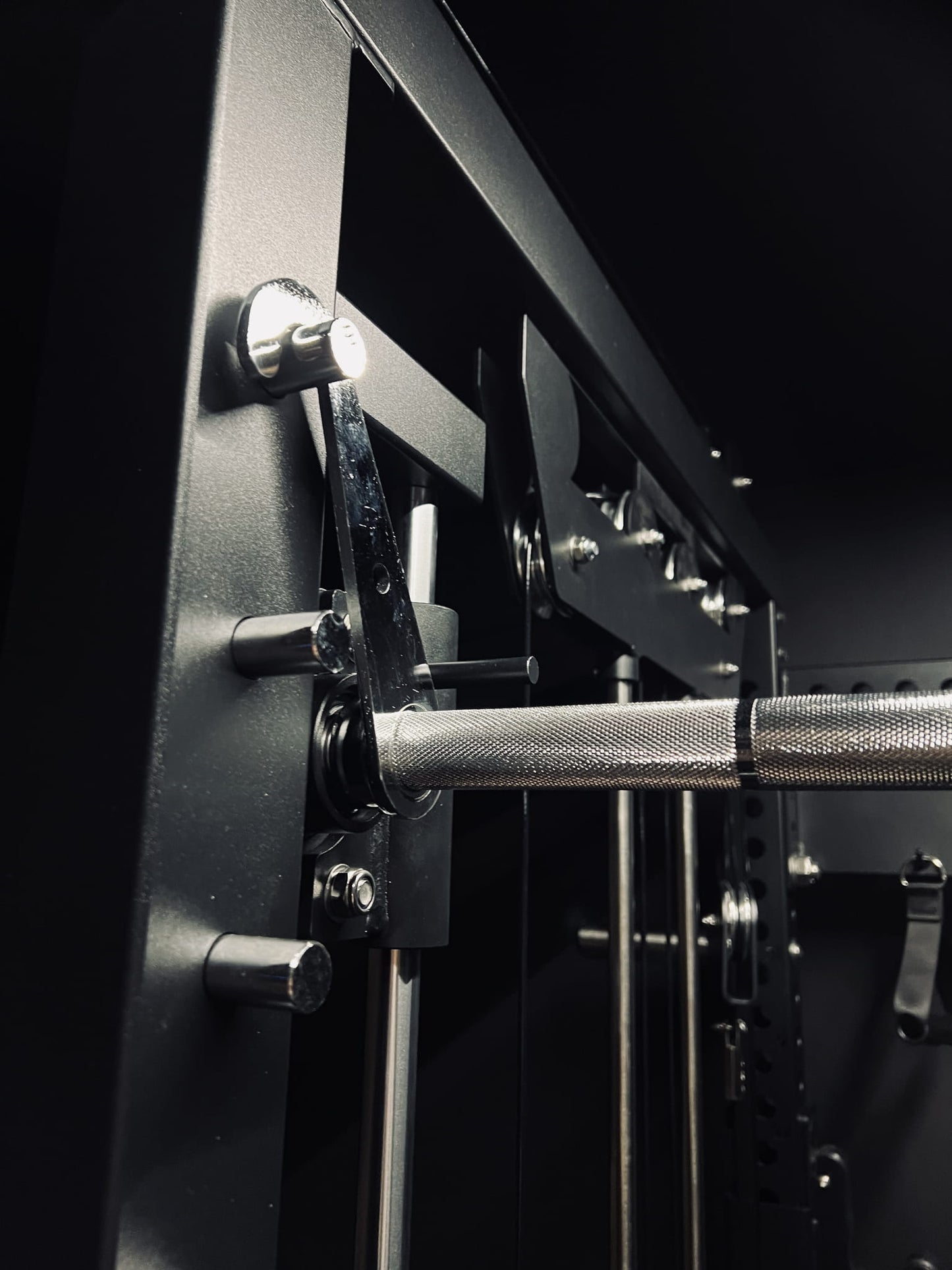 Multi Kraftstation Krypton Sport XA-205 SMITH MASCHINE mit Latzug 1:1, 2x110 kg Gewichtsblöcke, Dips, Gesamtgewicht 590 kg, mattschwarz