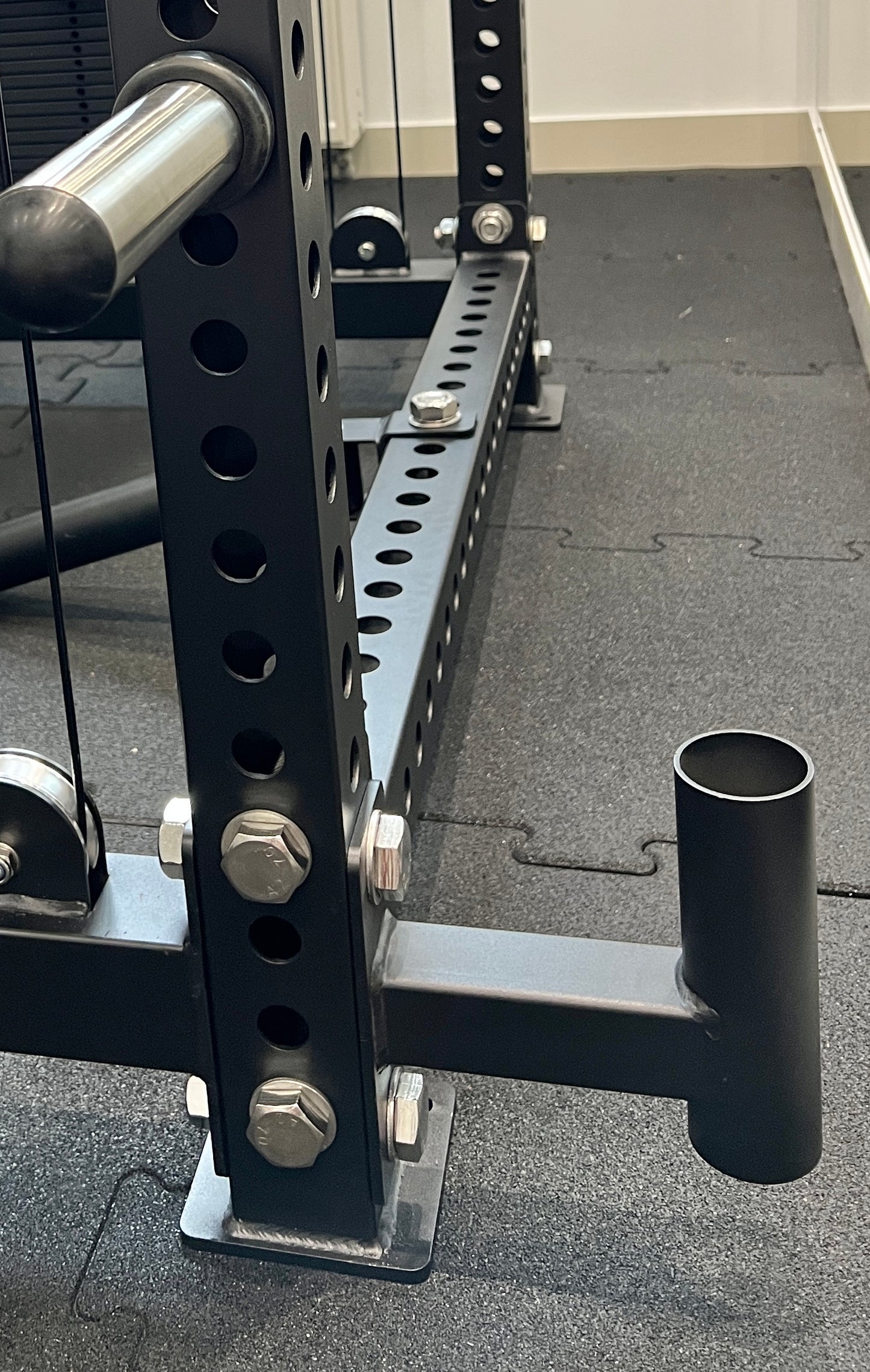 Multi Kraftstation Krypton Sport XA-205 SMITH MASCHINE mit Latzug 1:1, 2x110 kg Gewichtsblöcke, Dips, Gesamtgewicht 590 kg, mattschwarz